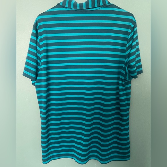 Mens Nike Blue Golf Polo - Picture 2 of 3